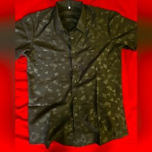 Nice Dressing Shirt Short Sleeve  New No Tags